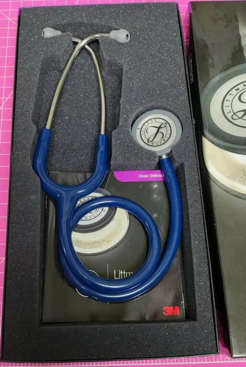 Estetoscópio 3m Littmann Classic lll - Foto 4