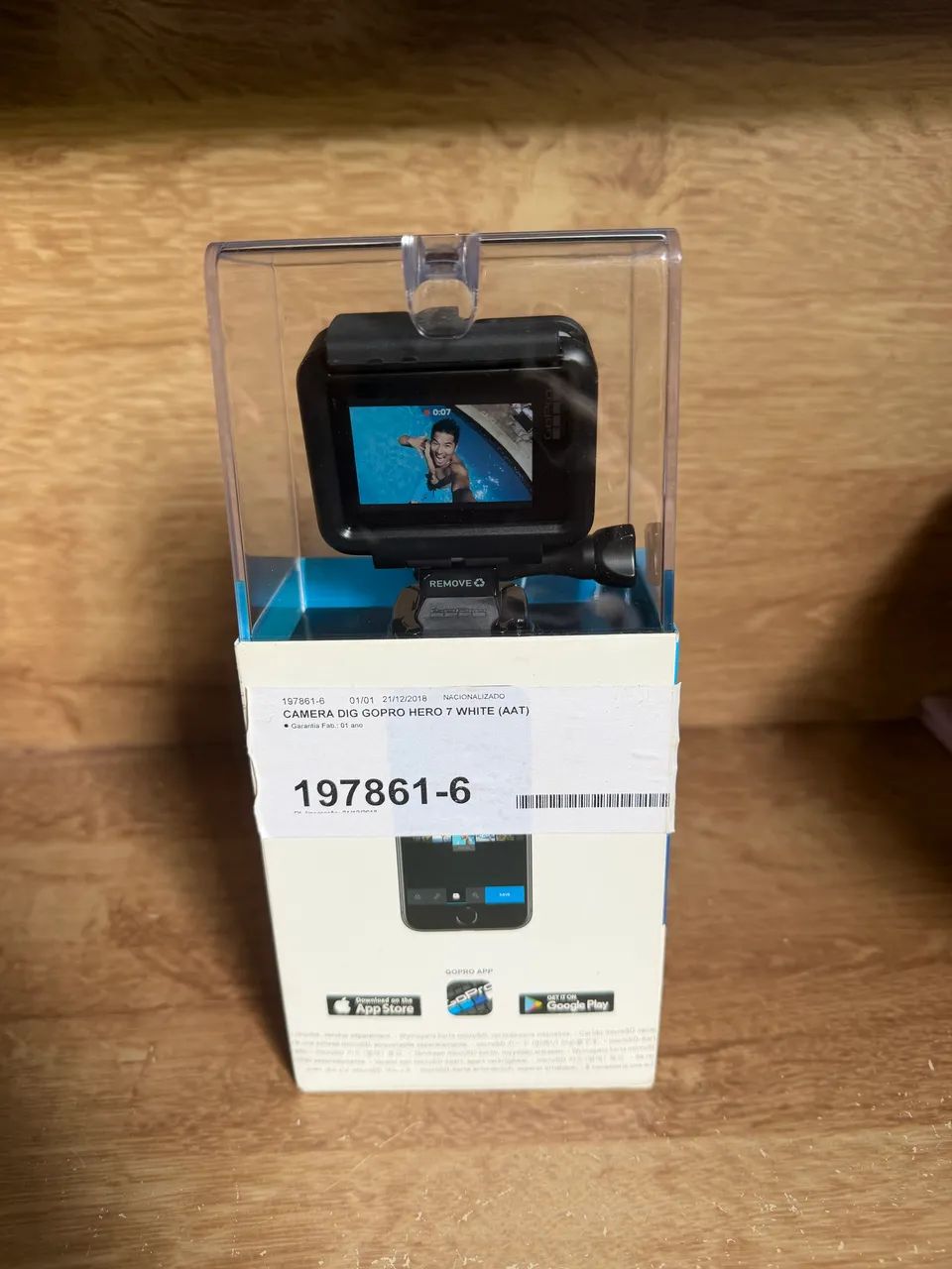 Câmera De Ação Hero7 White, 1080p60, À Prova D Água Compacta Branco - Foto 3
