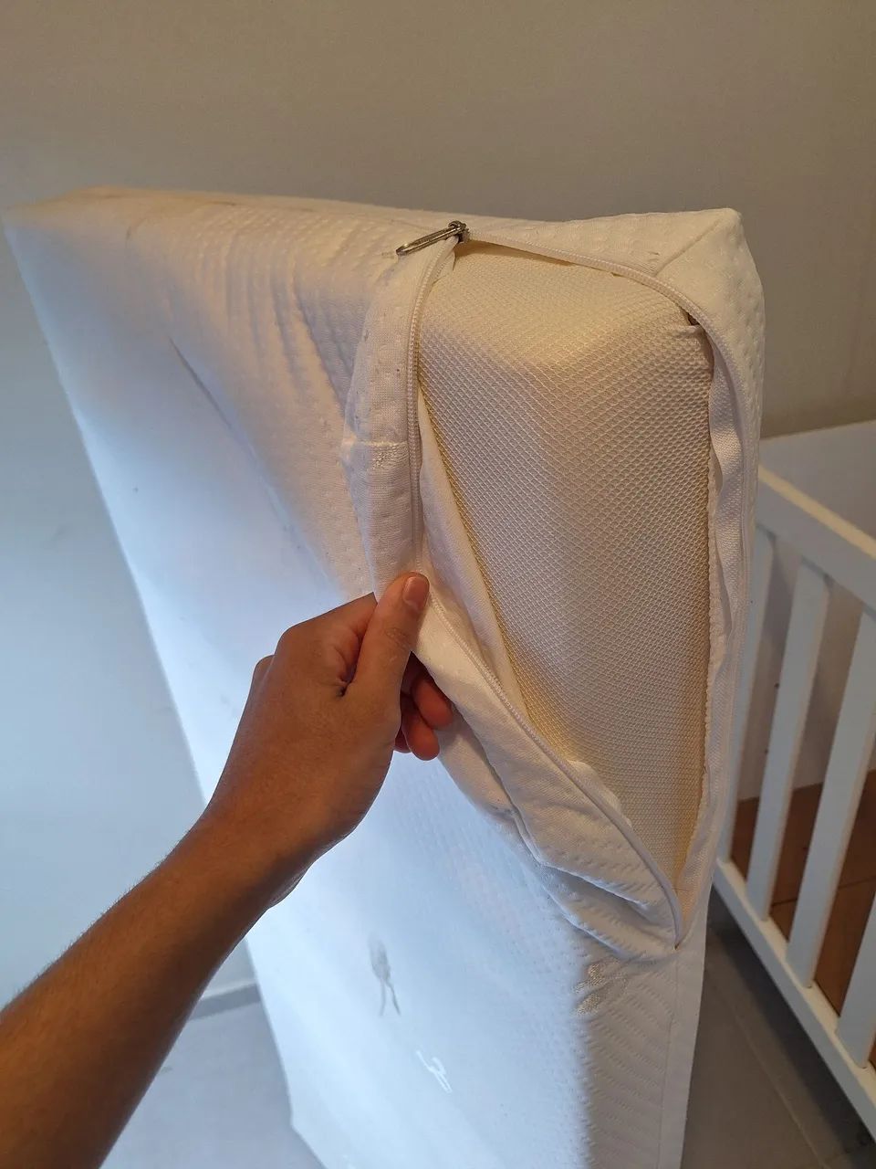 Berço Americano Branco com Colchão BF - Foto 4