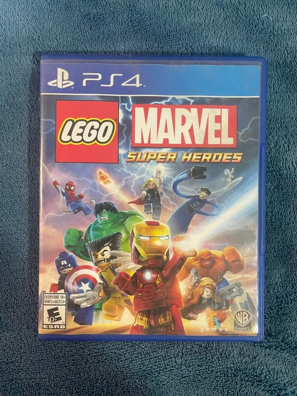 Jogo Ps4 Lego Marvel Super Heroes Mídia Física Original Sony