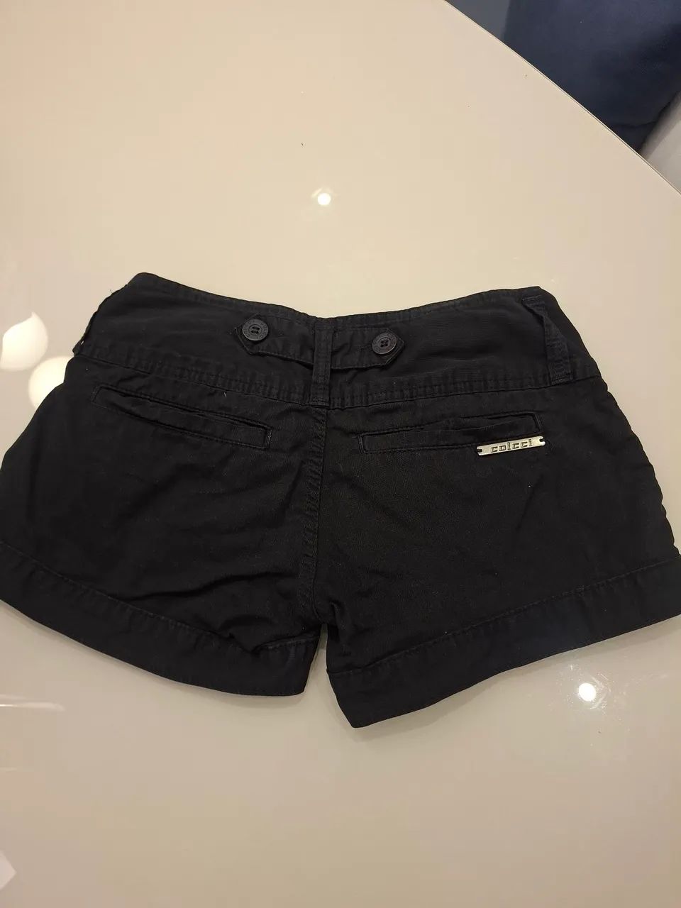 short colcci preto 36 - Foto 4