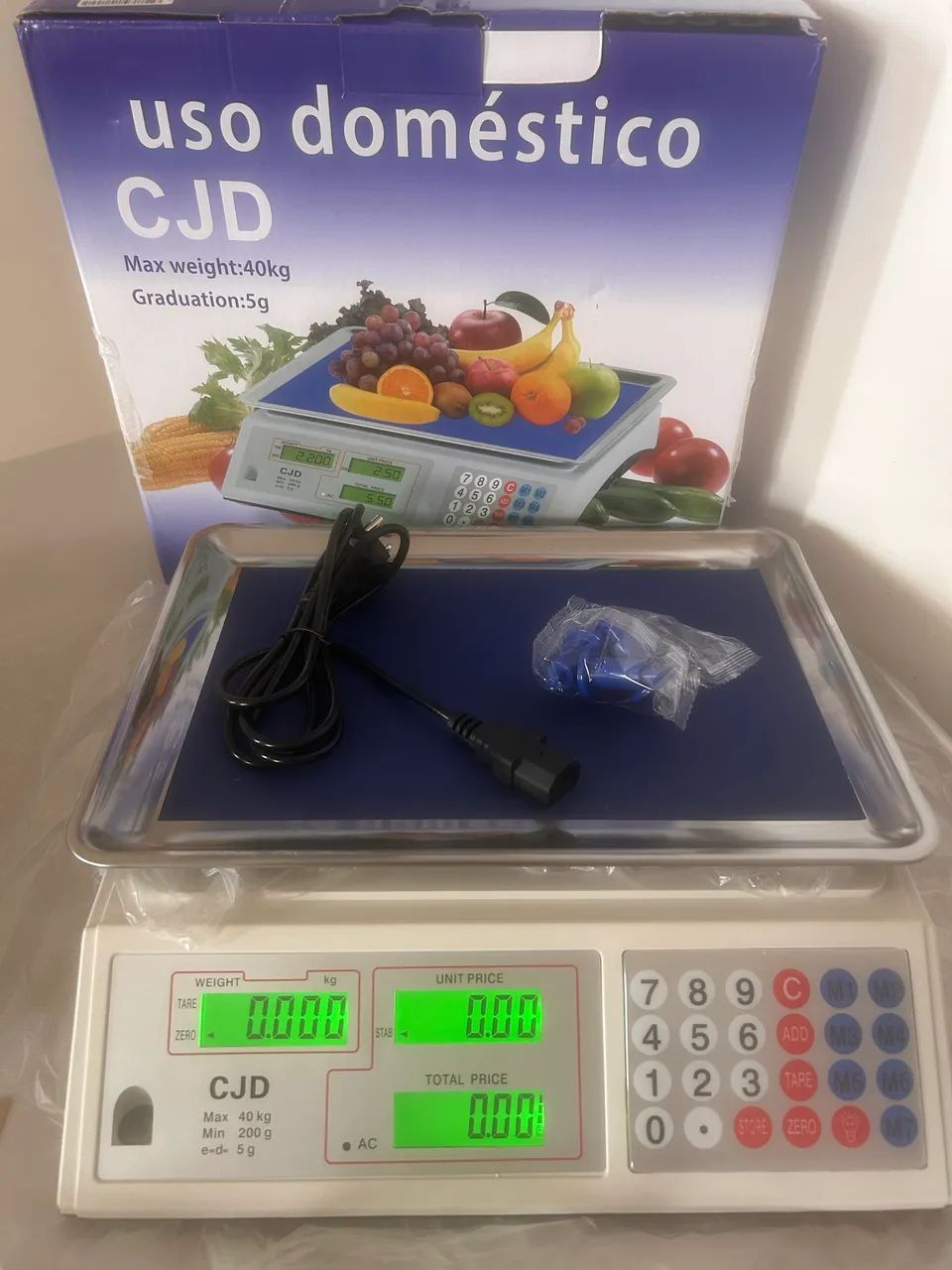 BALANÇA DIGITAL 40KG - NOVA