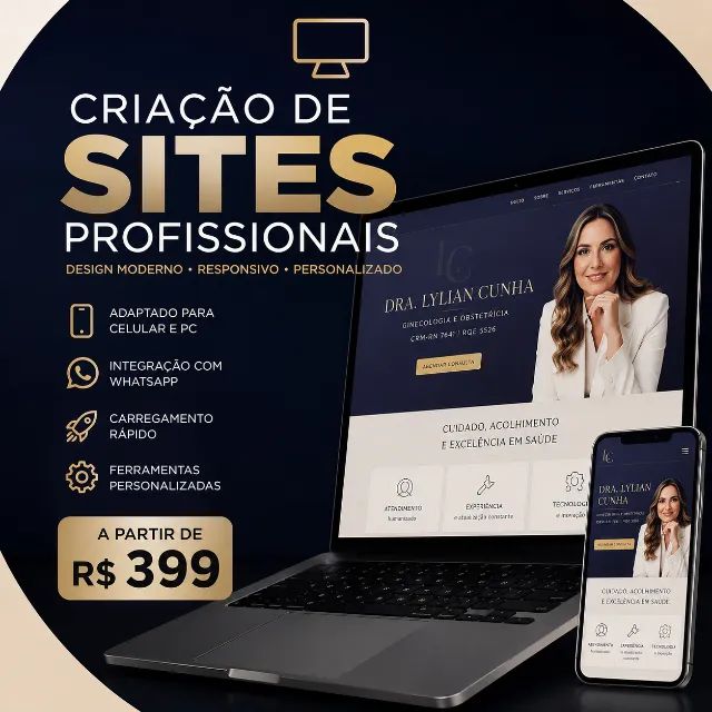 Criação de Sites e Landing Pages Profissionais