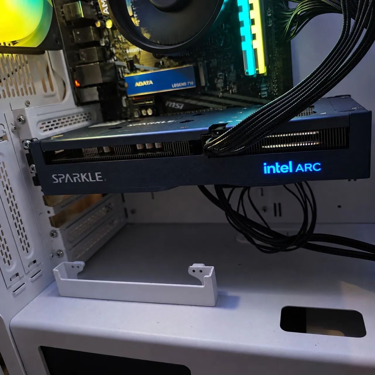 10GB Arc B570 OC Guardian Sparkle Placa de Vídeo - Foto 5