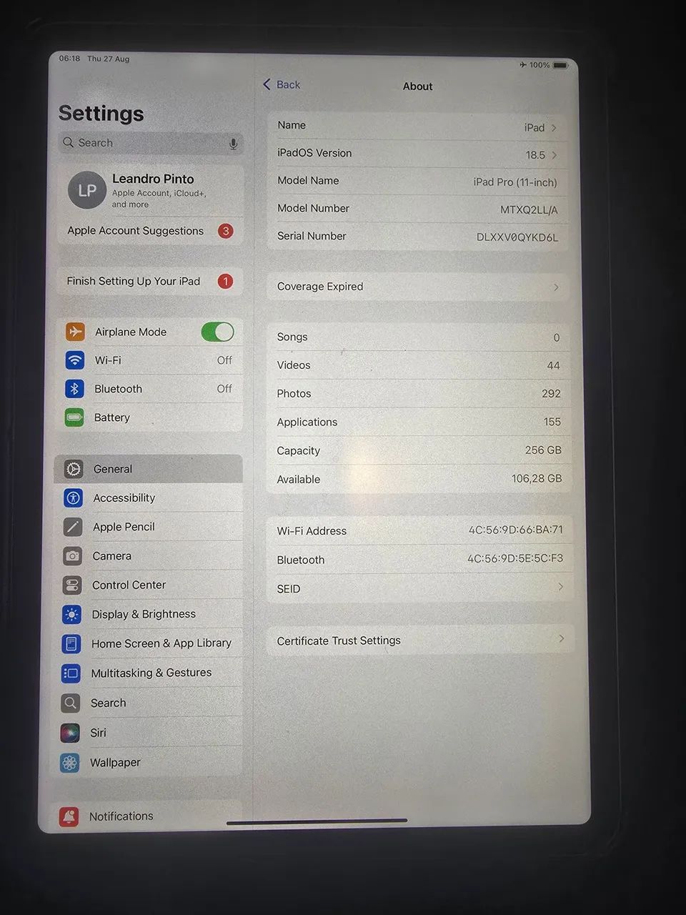 iPad pro 11 inch 256 gb - Foto 2
