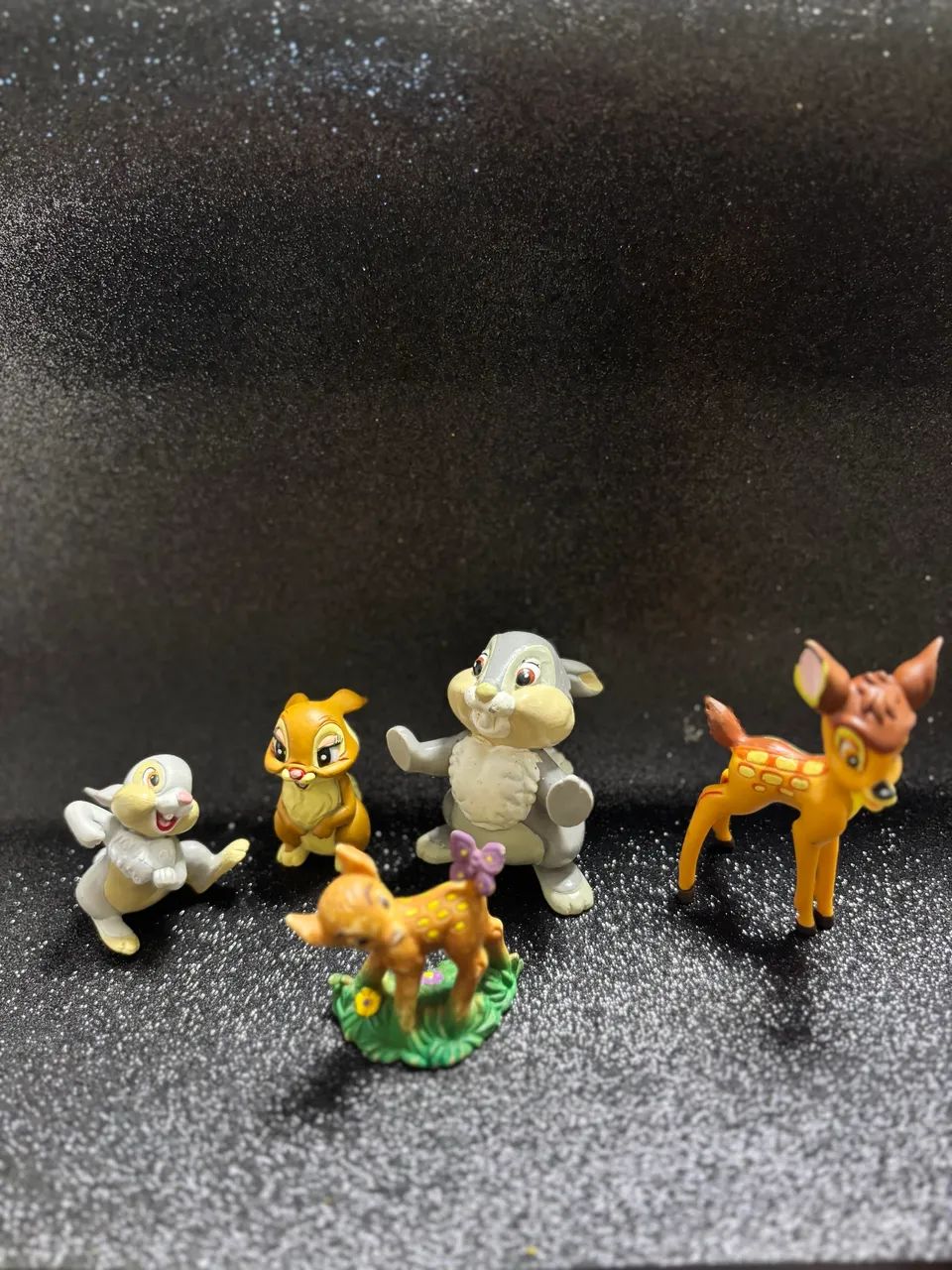 Lote miniaturas Bambi - Disney Store e Bullyland