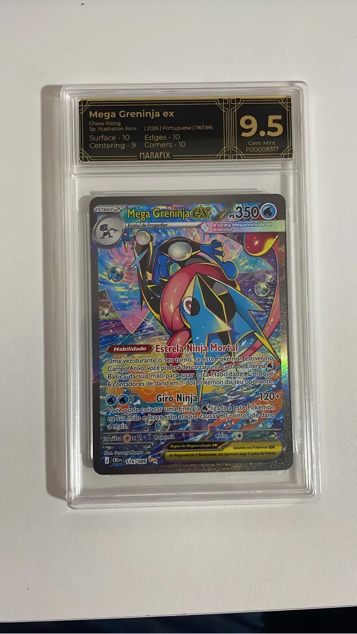 2026 Mega Greninja EX GRADUADO