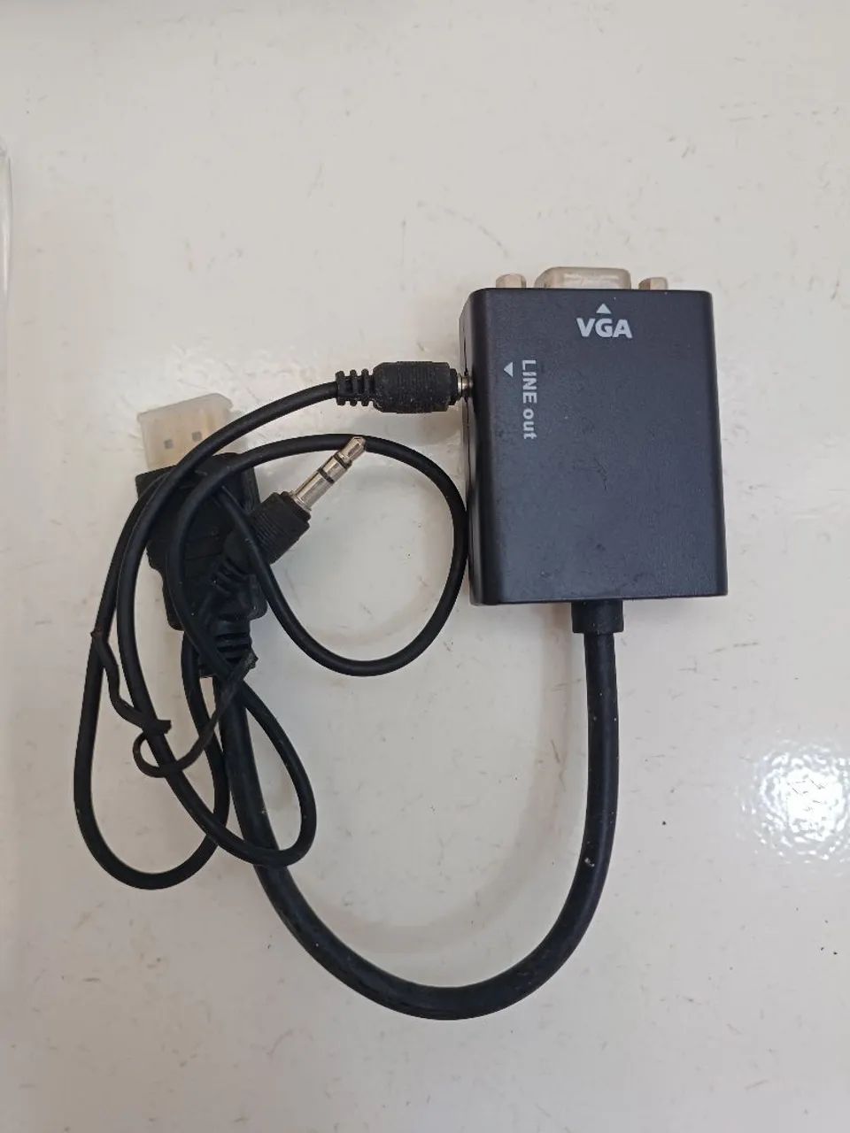 2 Conversor HDMI para VGA com Áudio 1080p e Cabo P2 - Foto 3