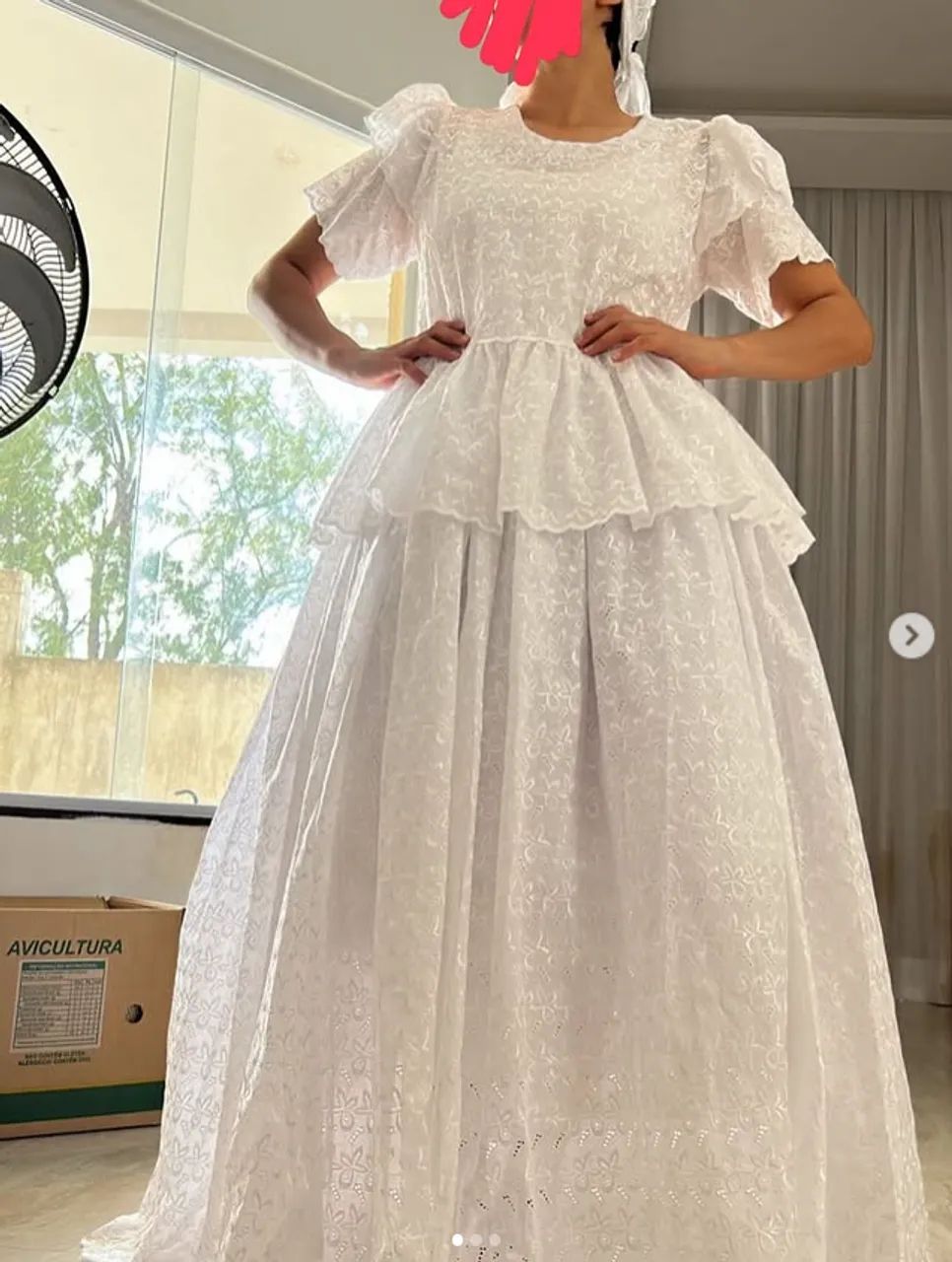 Vestido de candomblé, roupa baiana. 