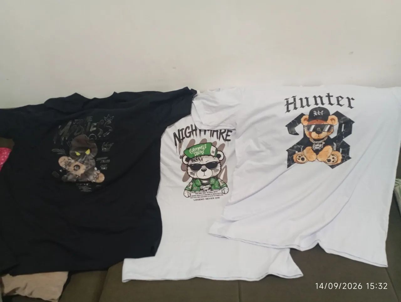 Camisas g2 novas