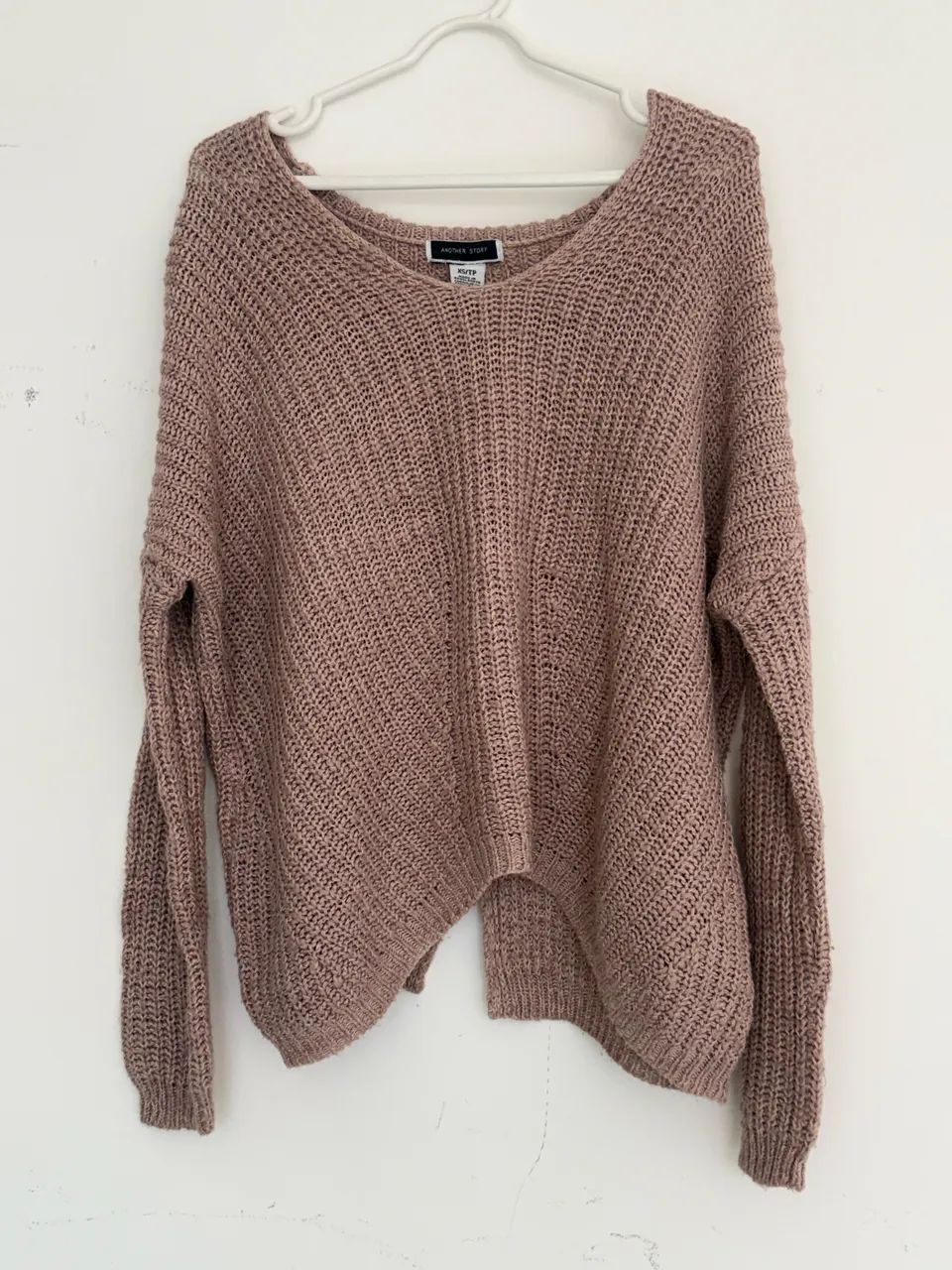Blusa Rosa Tricot