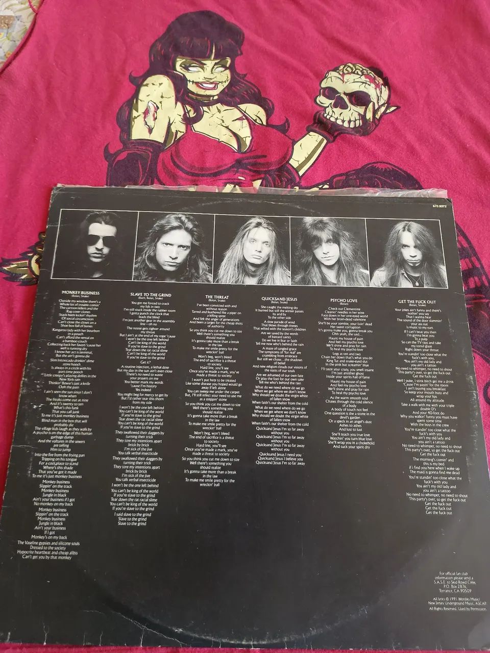 Skid Row _ Slave to the grind  - Foto 3