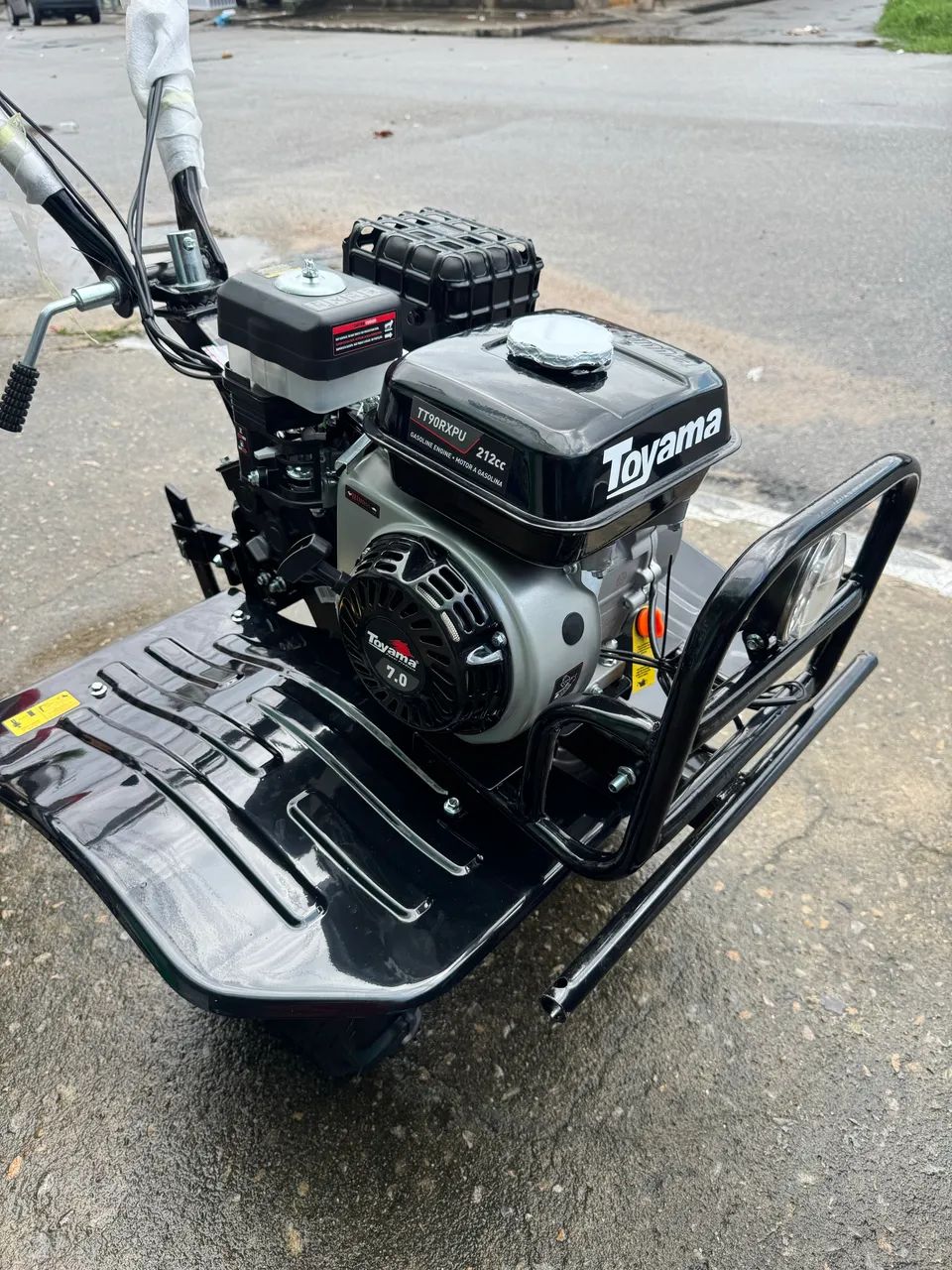 Motocultivador a Gasolina 212cc 7Hp TT90 Toyama C/ Acessórios  - Foto 2