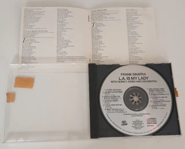 CD - Frank Sinatra with Quincy Jones an Orchestra - L.A. is My Lady (Original) - Foto 5