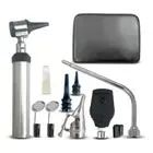 Kit Diagnostico Otoscopio Oftalmoscópio, Prata