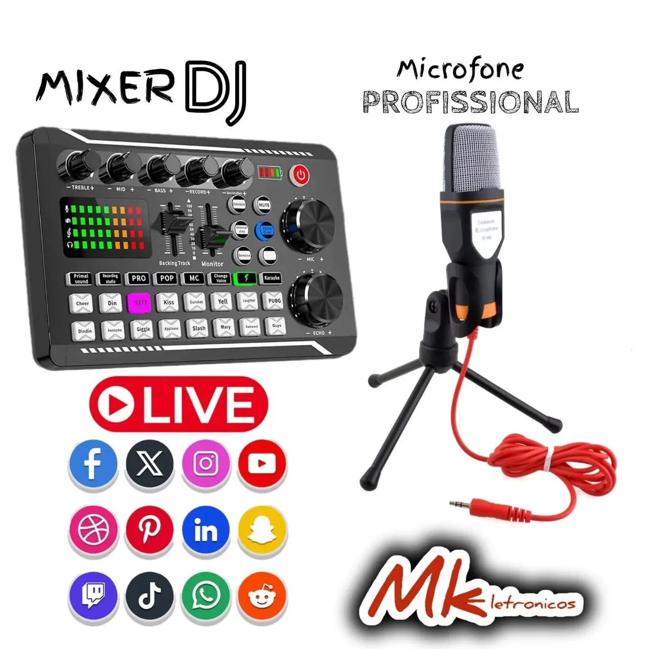 Microfone Studio ORIGINAL  - Foto 5