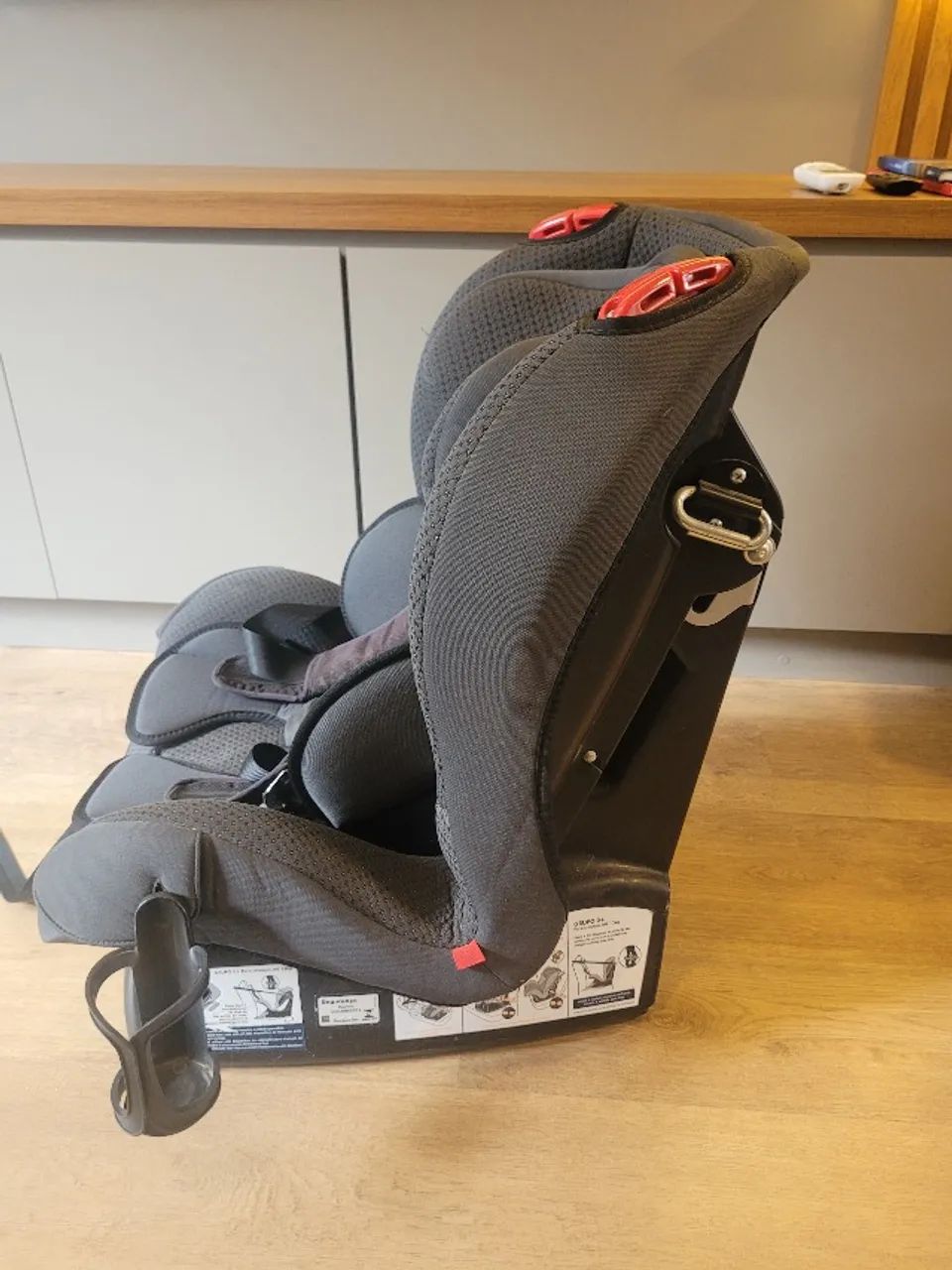 Cadeira para Auto Matrix Evolution K Mesclado Preto - Burigotto Cadeirinha Bebê Conforto - Foto 2