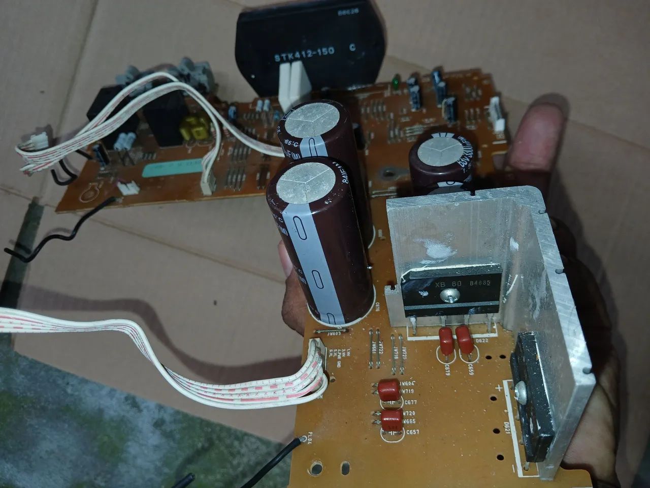 Placa amplificadora do som sony gtx888 funcionando original  - Foto 3