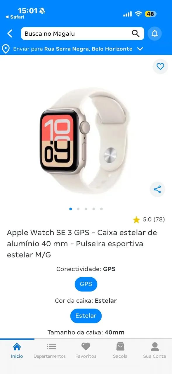 Apple Watch se3 gps 40mm - Foto 2