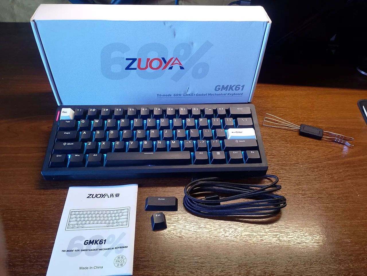 Teclado Zuoya GMK61 - Foto 5