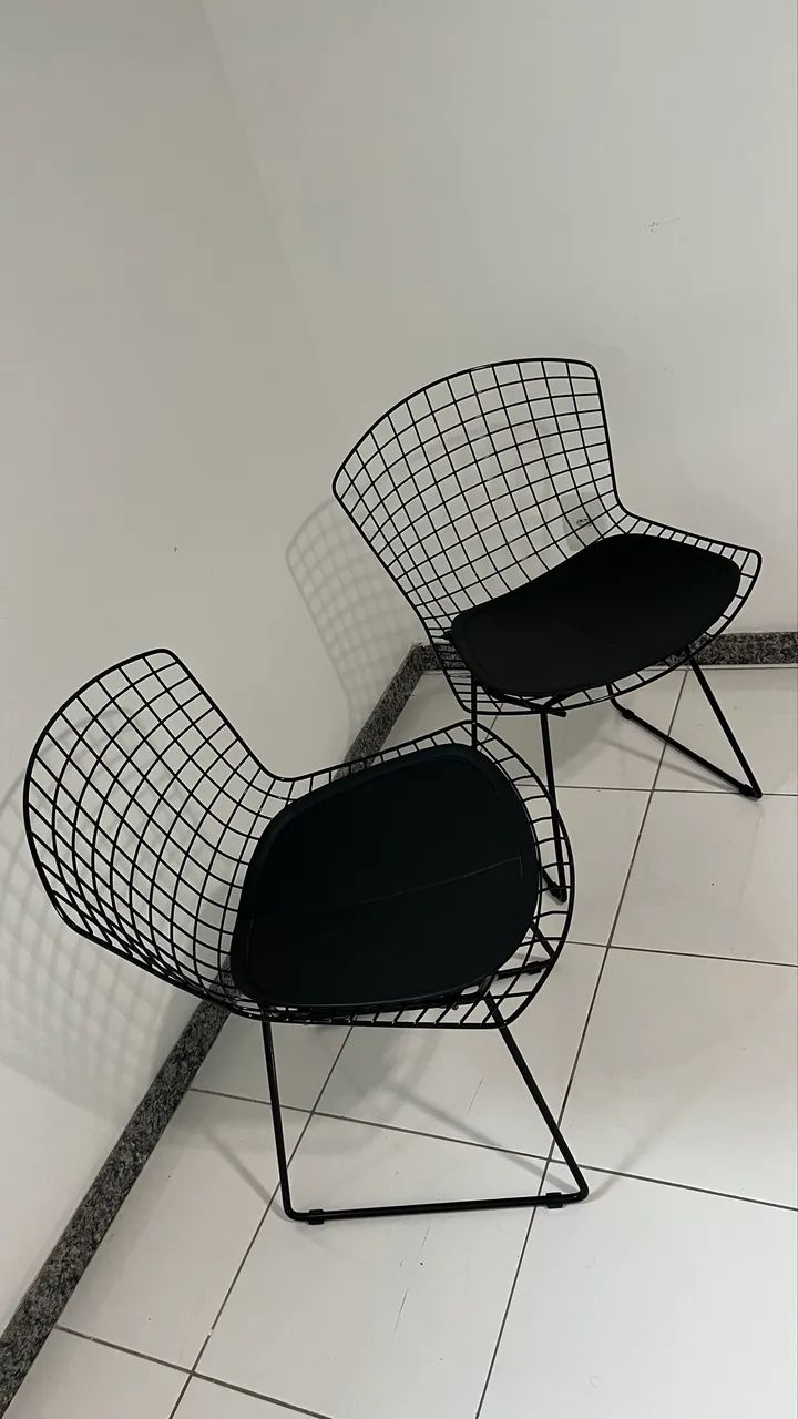 VENDO 2 CADEIRAS BERTOIA  - Foto 3