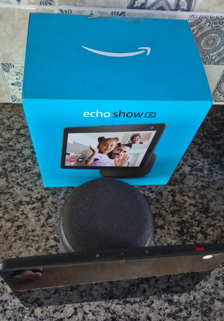 Amazon Echo Show 10 - Perfeito estado - Com caixa original - Foto 2