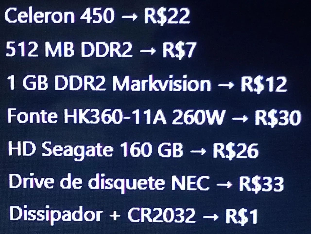 Kit peças antigas - Foto 2