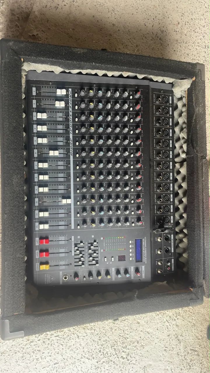 KIT DE SOM ENVENTOS COMPLETO+ MQUINA DE FUMAÇA  - Foto 3