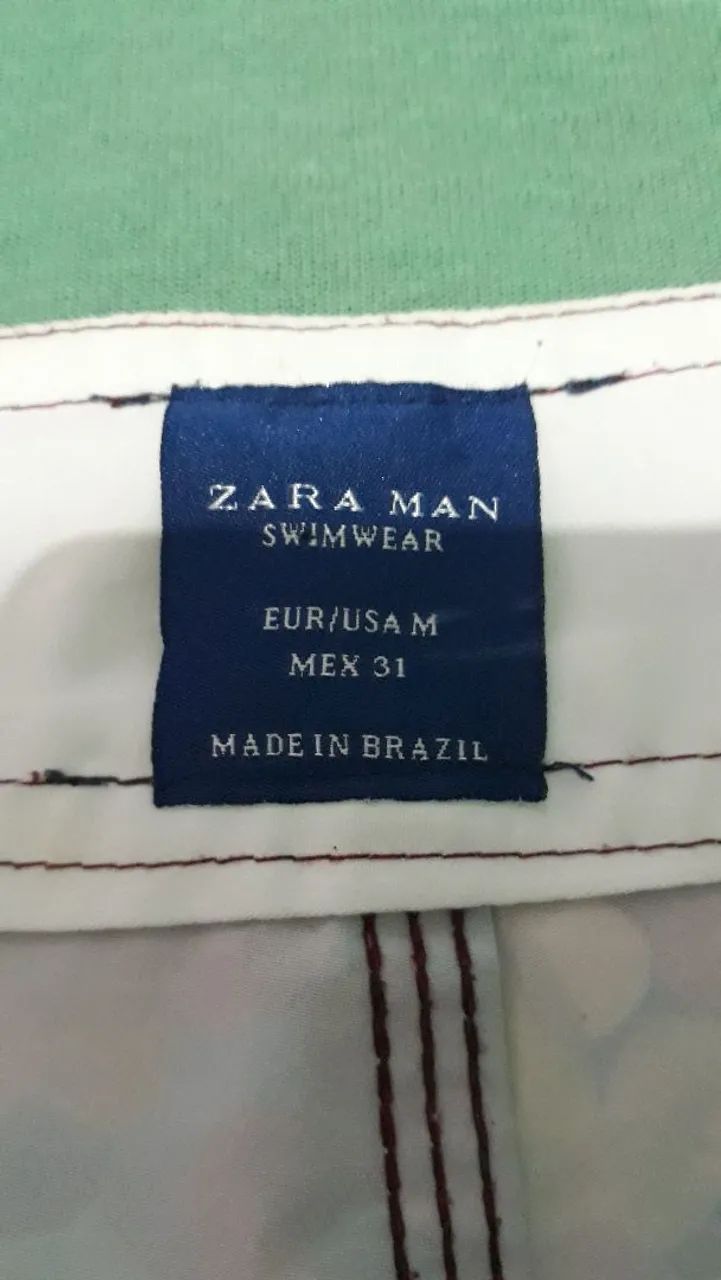 Bermuda de praia Zara Original 40 - Foto 3