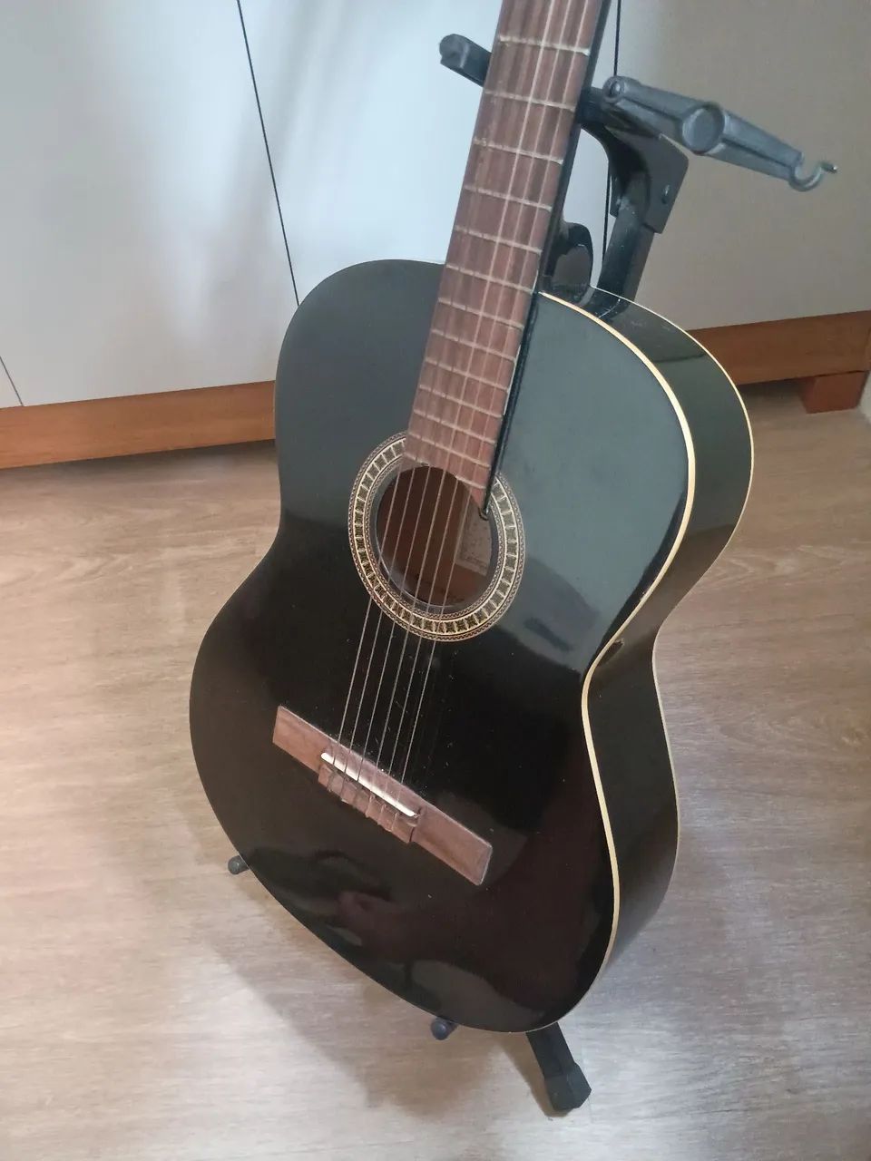 Violão marca Giannini corda nylon e suporte  - Foto 2