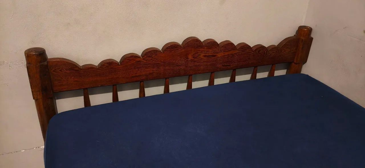 Cama de madeira maciça  - Foto 2