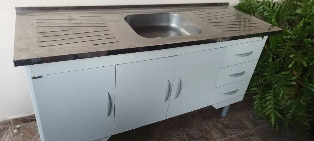 Pia de cozinha com gabinete  - Foto 2