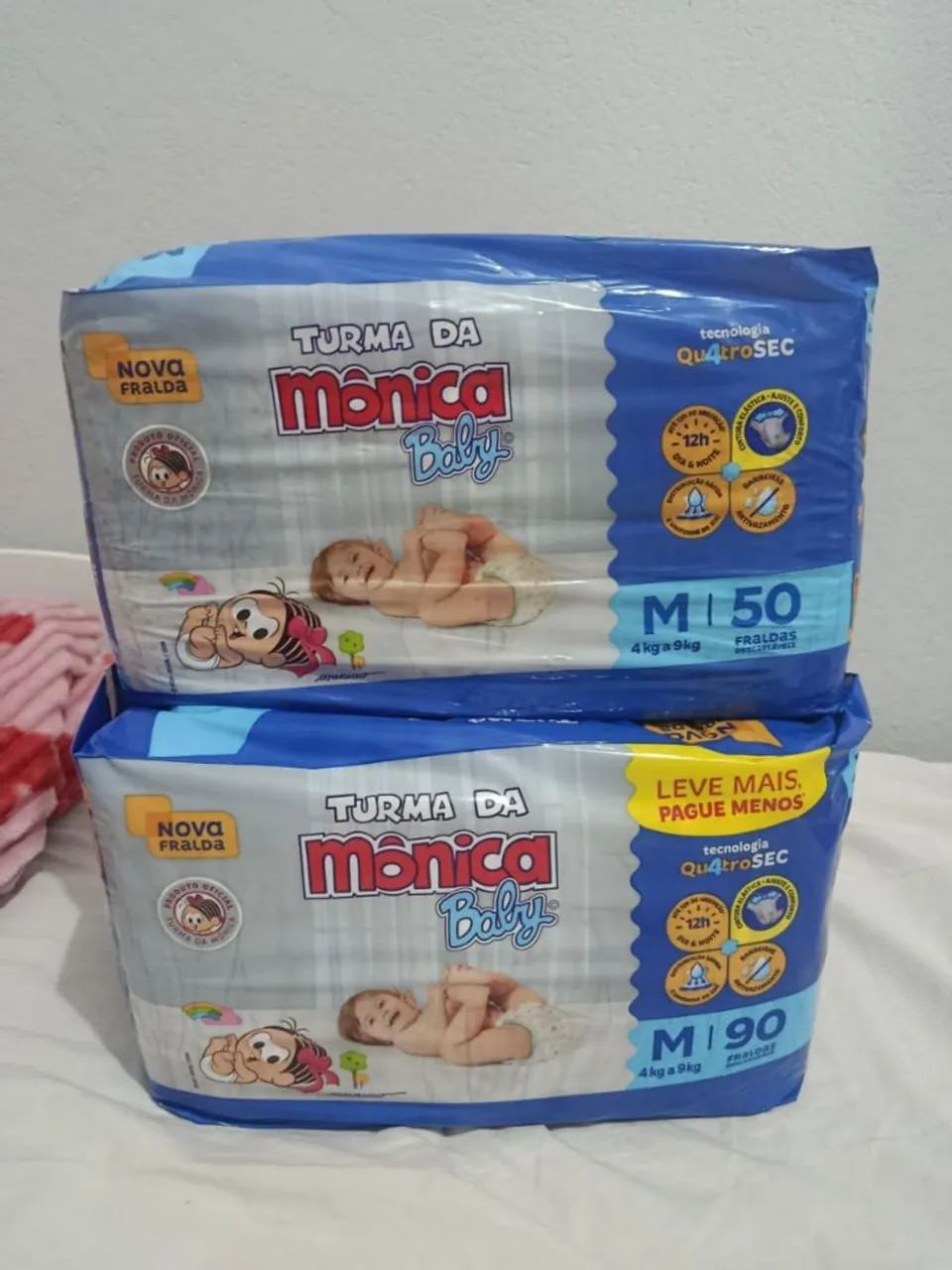 Fralda turma da Monica 
