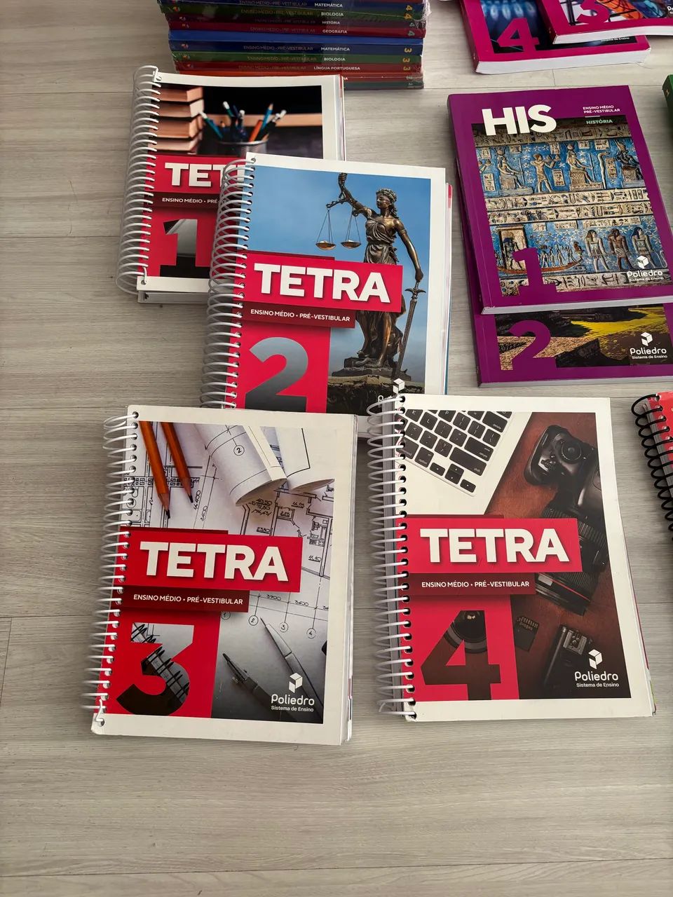 Material completo - Curso Pré-vestibular Poliedro - 2025 - Foto 2