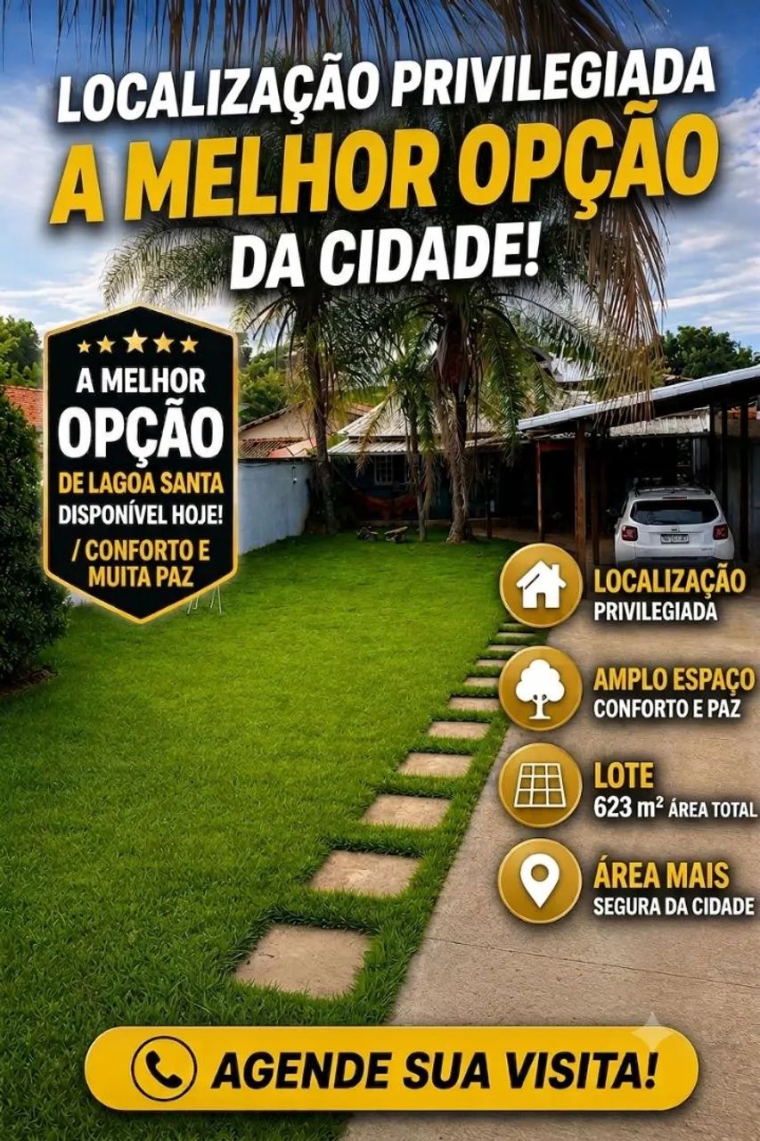 Refúgio Coração de Lagoa Santa.sem morador MOBILIADA.