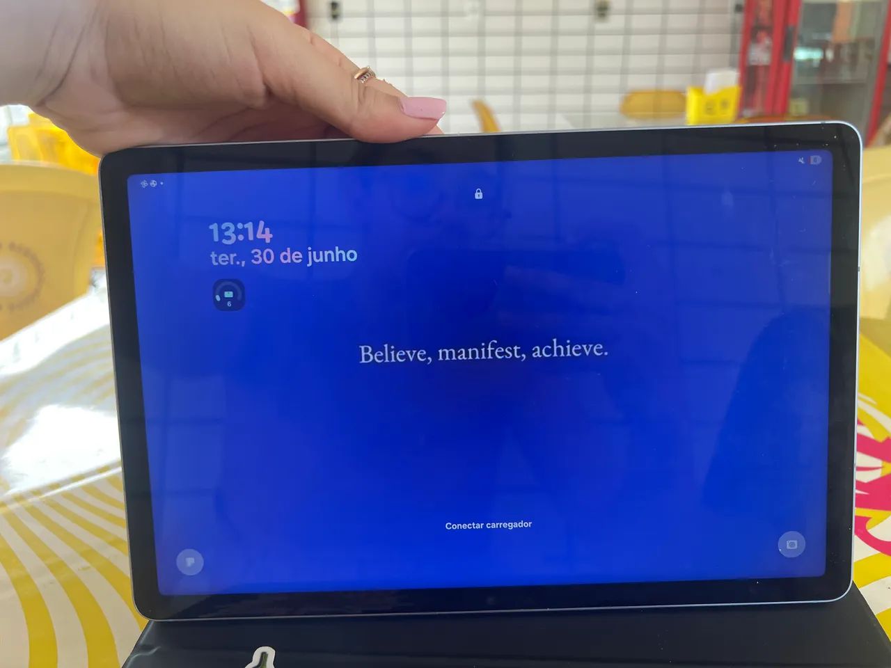 Tablet Samsung S10 FE 128gb Wi-Fi- azul  - Foto 2