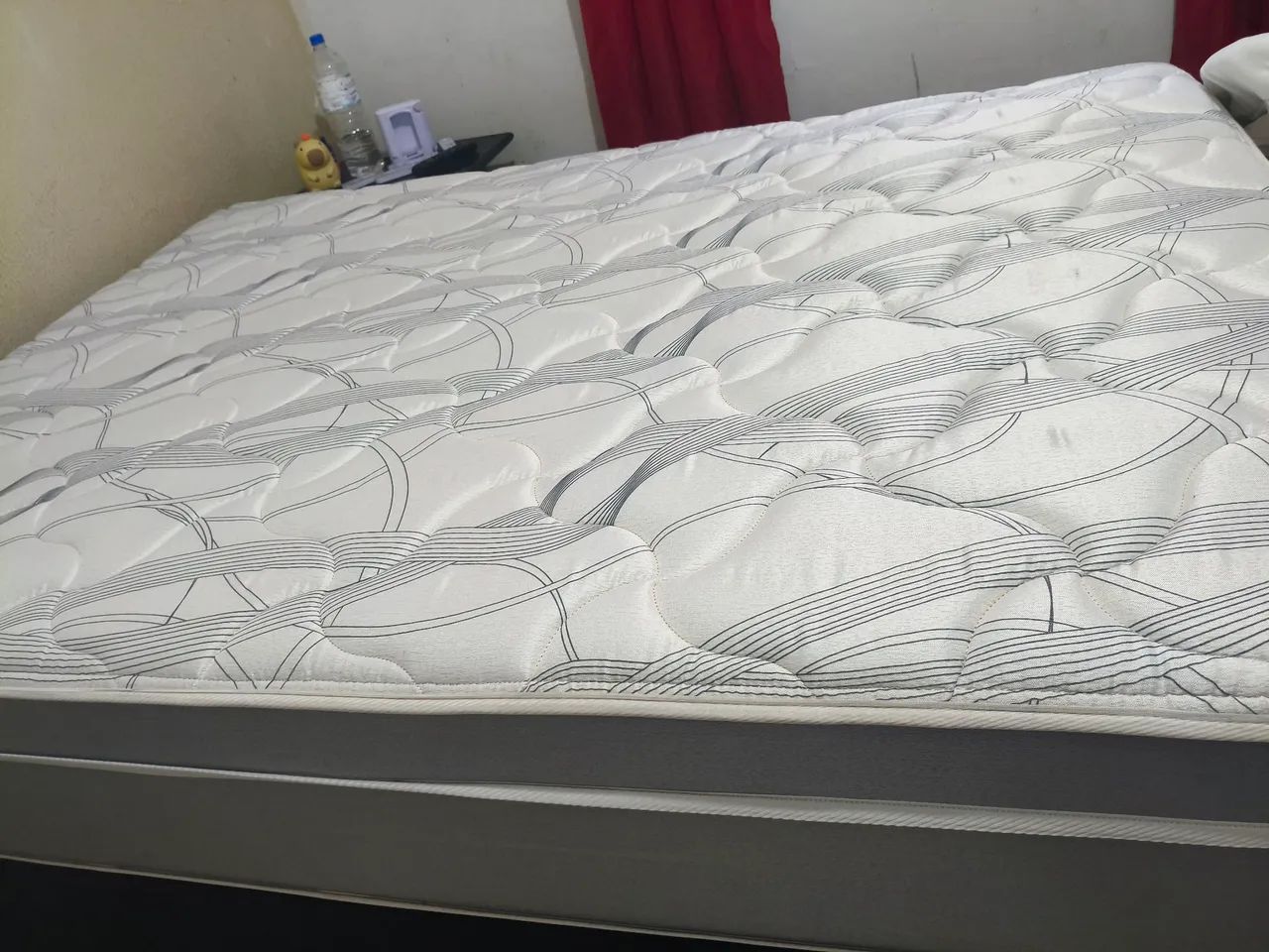 Vendo cama box de casal semi nova  - Foto 2