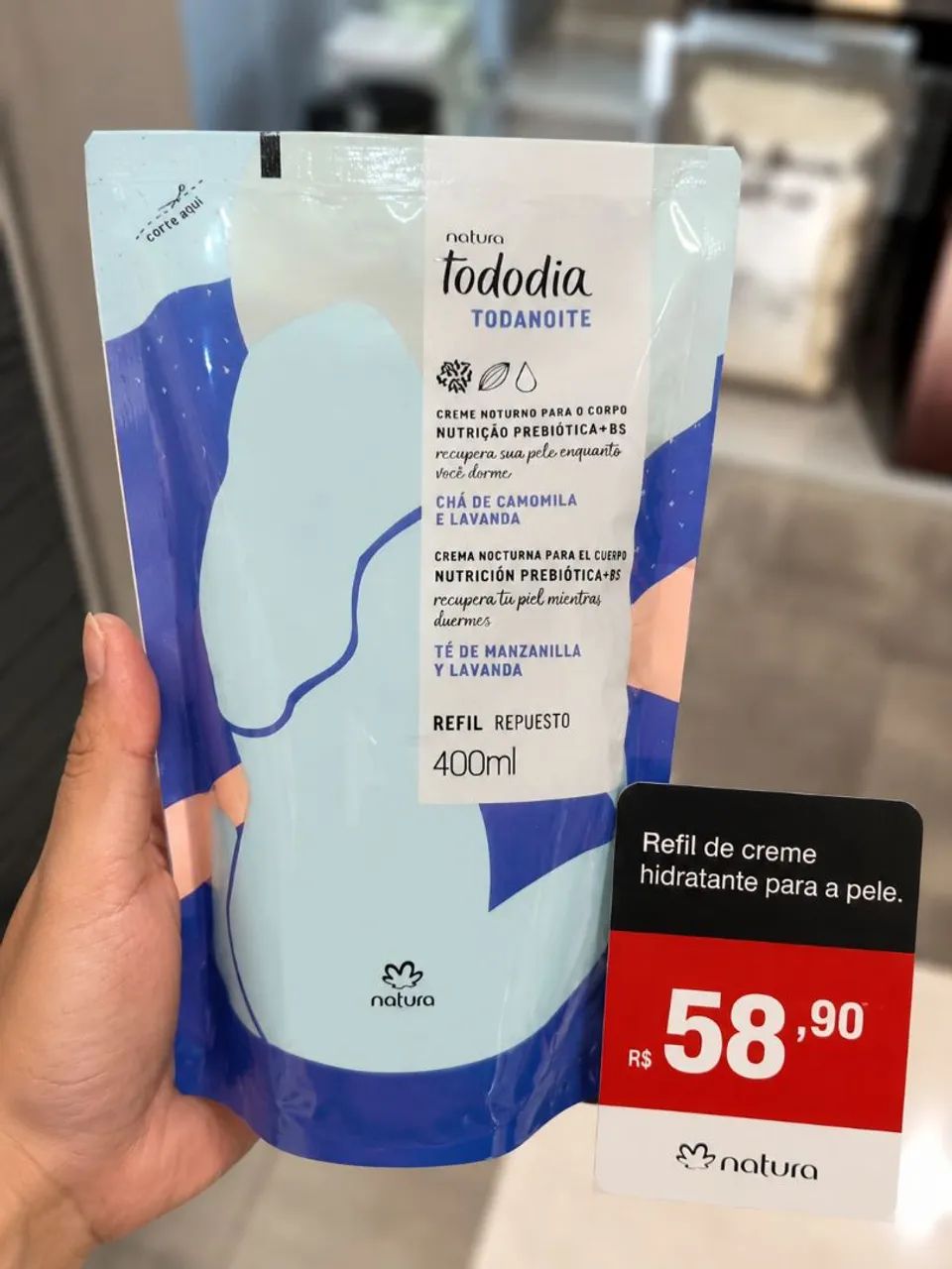 Refil de creme para o corpo Natura - Foto 2