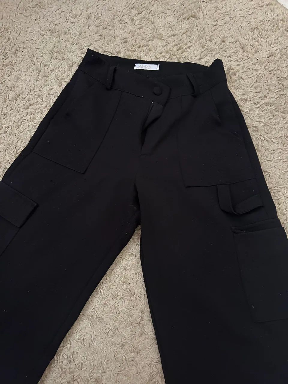 Calça pantalona preta - Foto 2