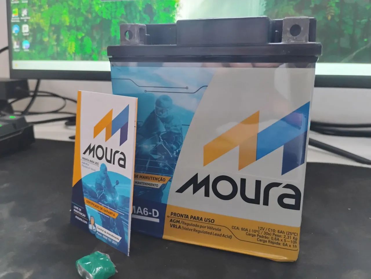 Bateria mad6 moura