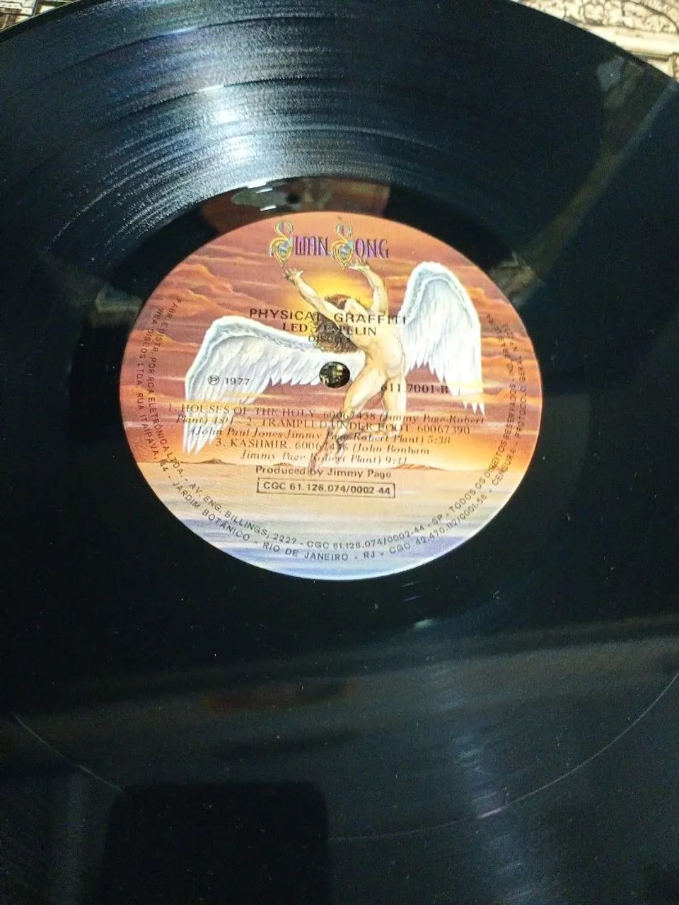 LP LED ZEPPELIN Physical Graffiti 1977 Duplo Vinil - Foto 4