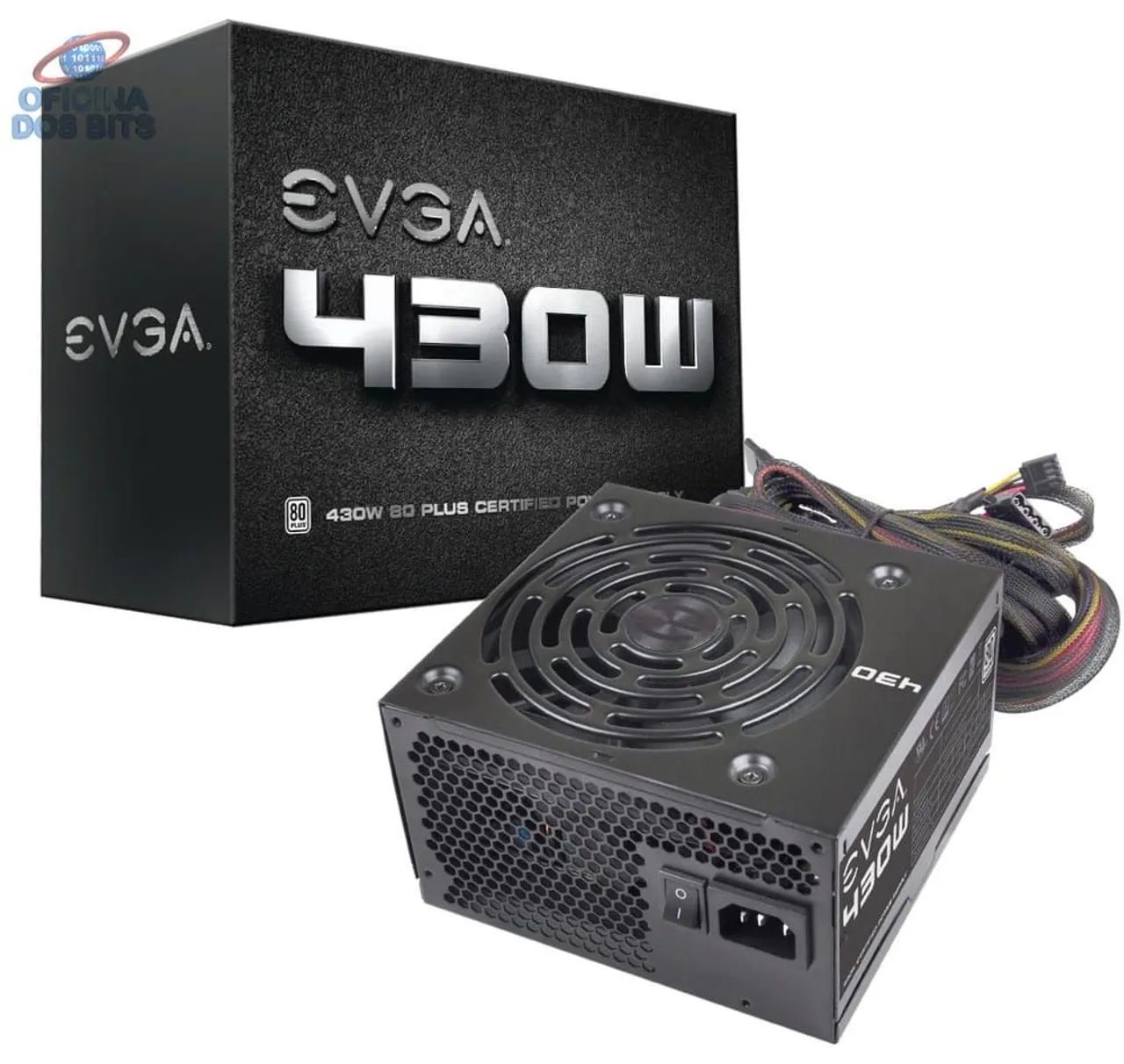 Fonte ATX EVGA 430w 80 plus
