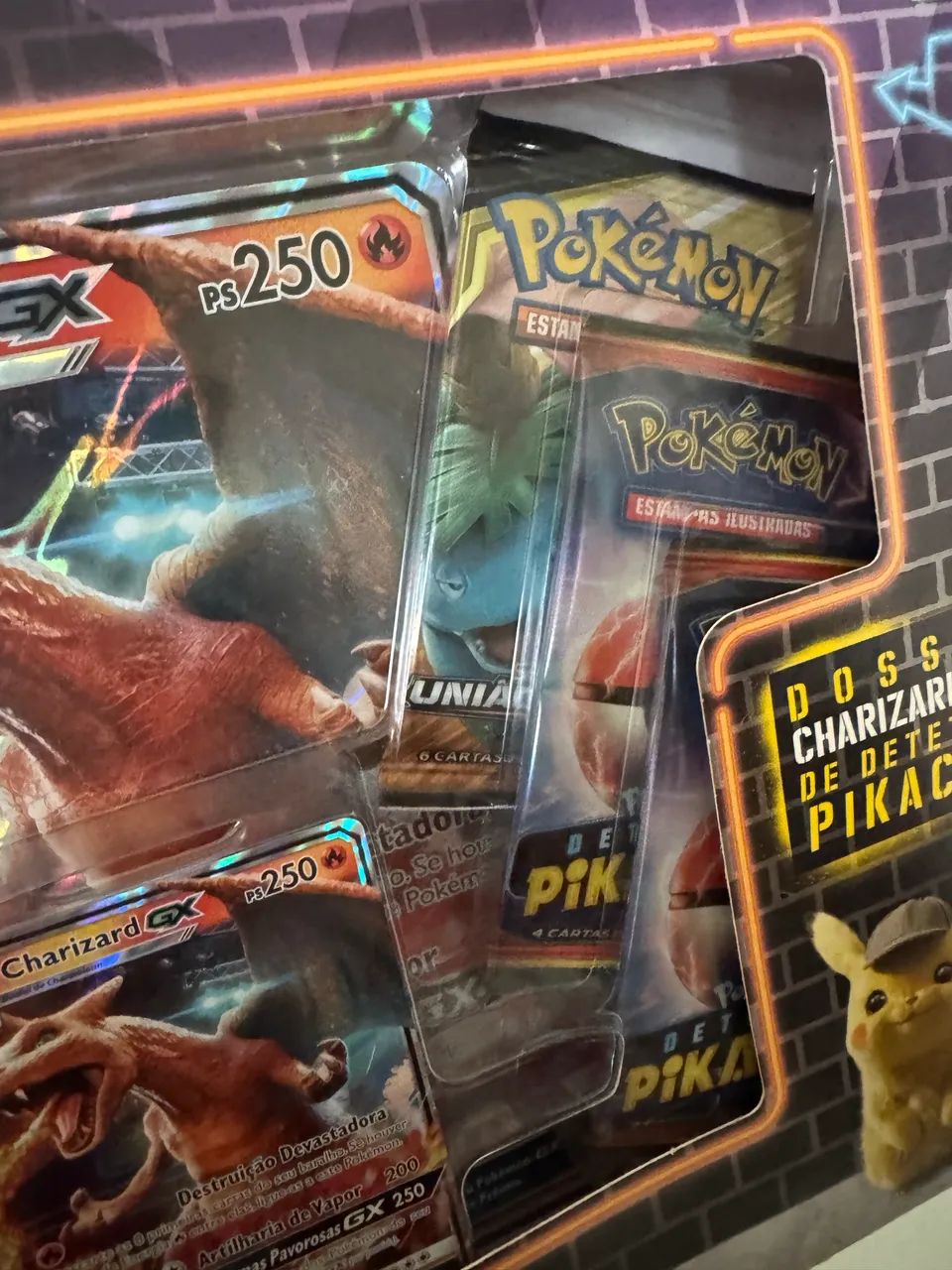 Box Charizard GX - Detetive Pikachu Lacrada  - Foto 4
