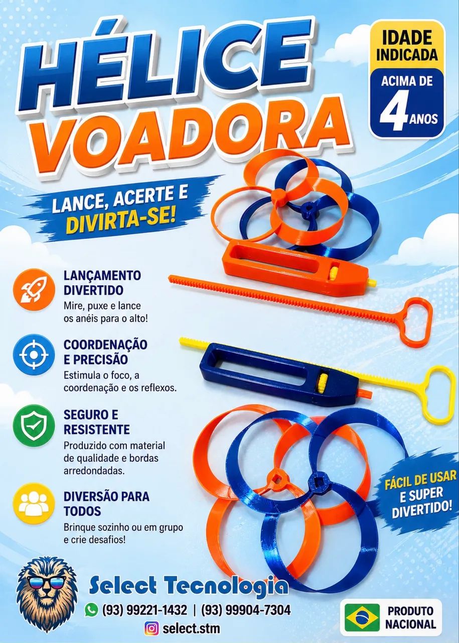 Brinquedo hélice voadora - Foto 2