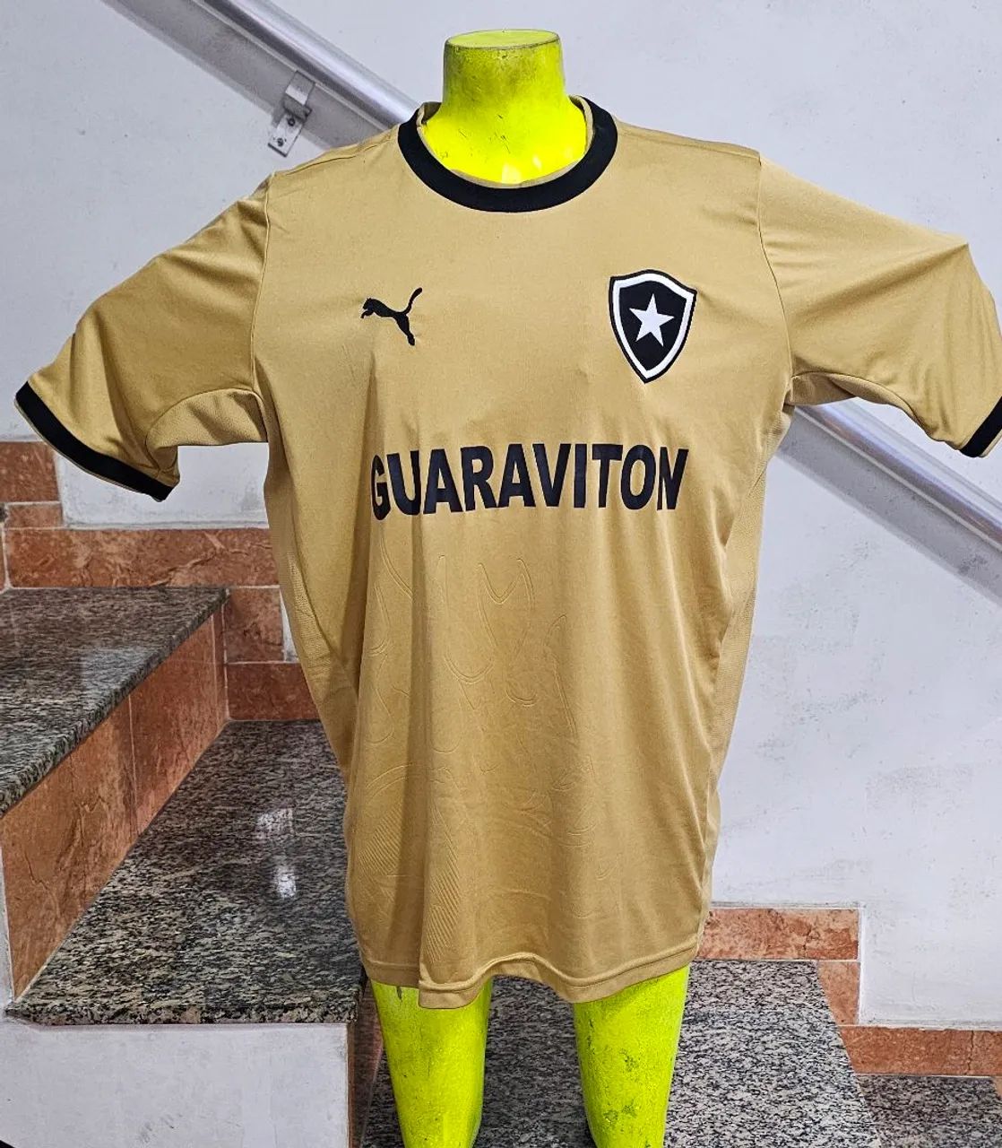 Camisa Puma Botafogo Dourada  - Foto 4