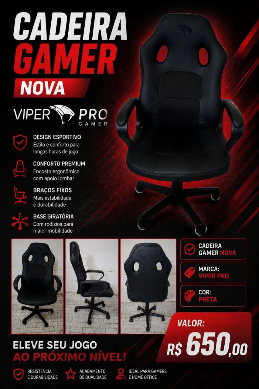 Cadeira Gamer 
