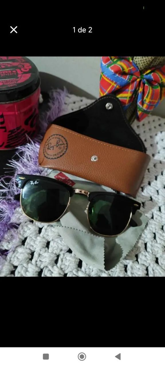 ÓCULOS RAYBAN HC CLUB LENTE DE CRISTAL - Foto 2