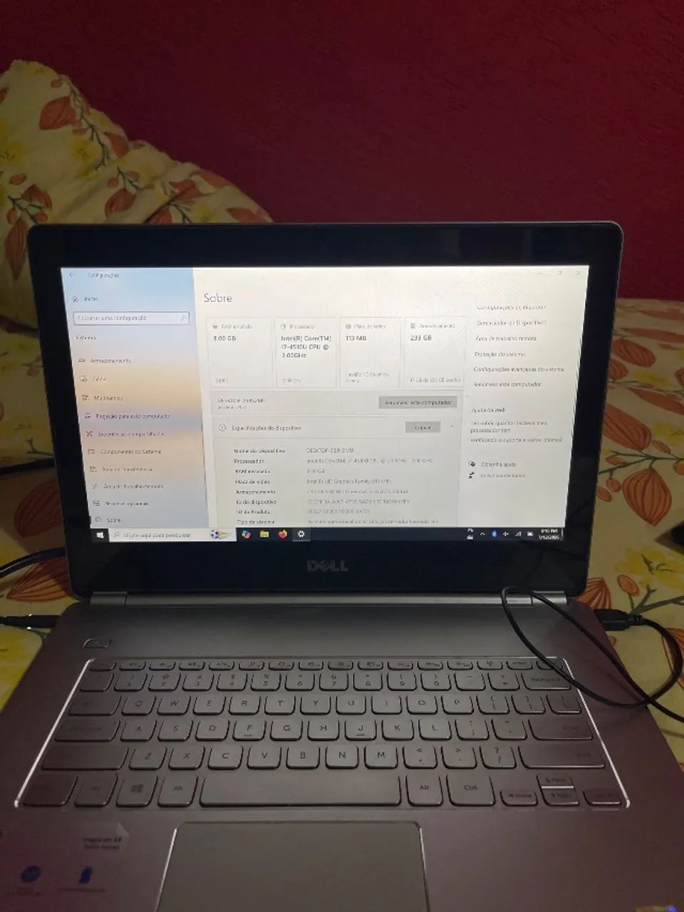 VENDO NOTEBOOK DELL OU TROCO POR MACBOOK AIR - Foto 2