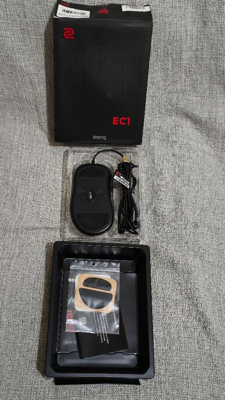 Mouse zowie ec1 com caixa acessórios  - Foto 3