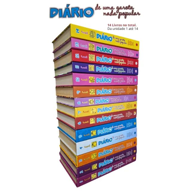 COLEÇÃO LIVROS - DIÁRIO DE UMA GAROTA NADA POPULAR 1 AO 14 - Foto 2